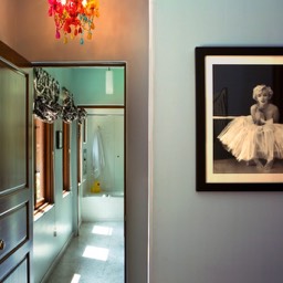 Design For Living Pacific Palisades Blue Bedroom