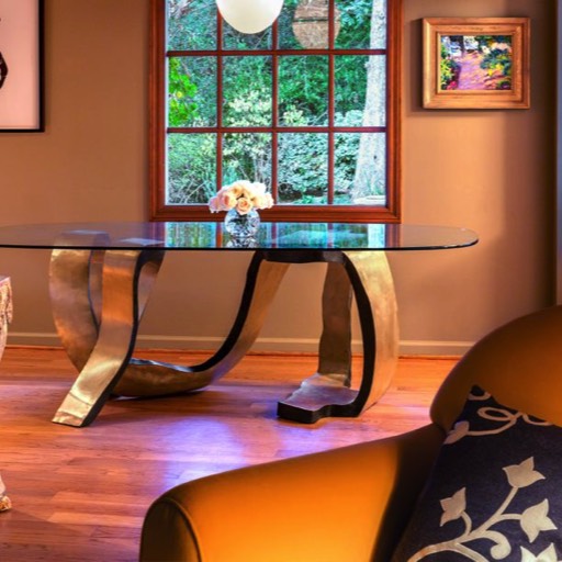 Design For Living glass table