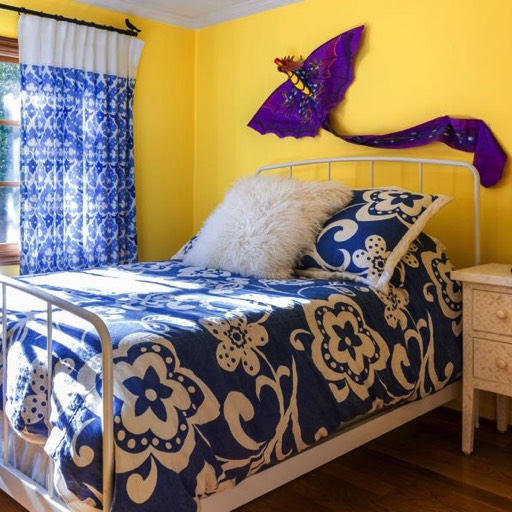 Design For Living Yellow Bedroom